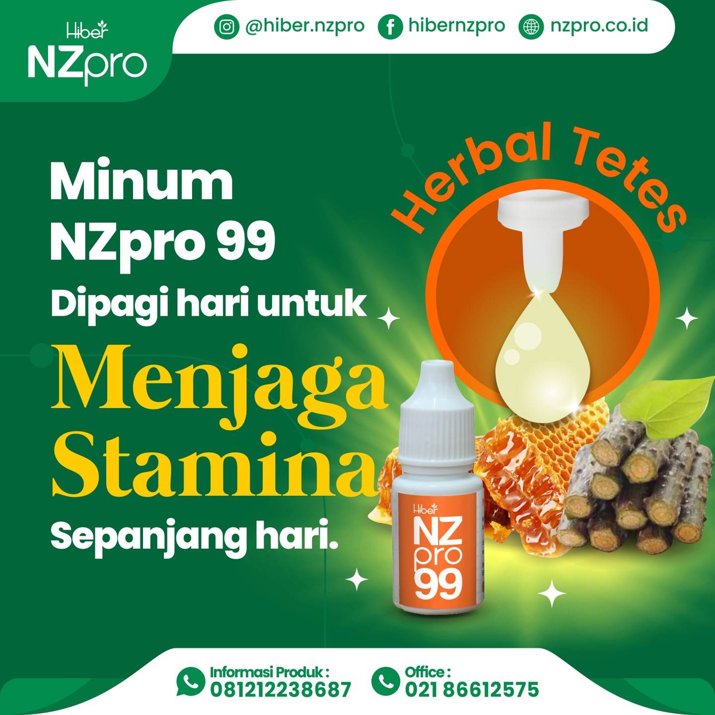 Minum NZpro 99 Dipagi Hari